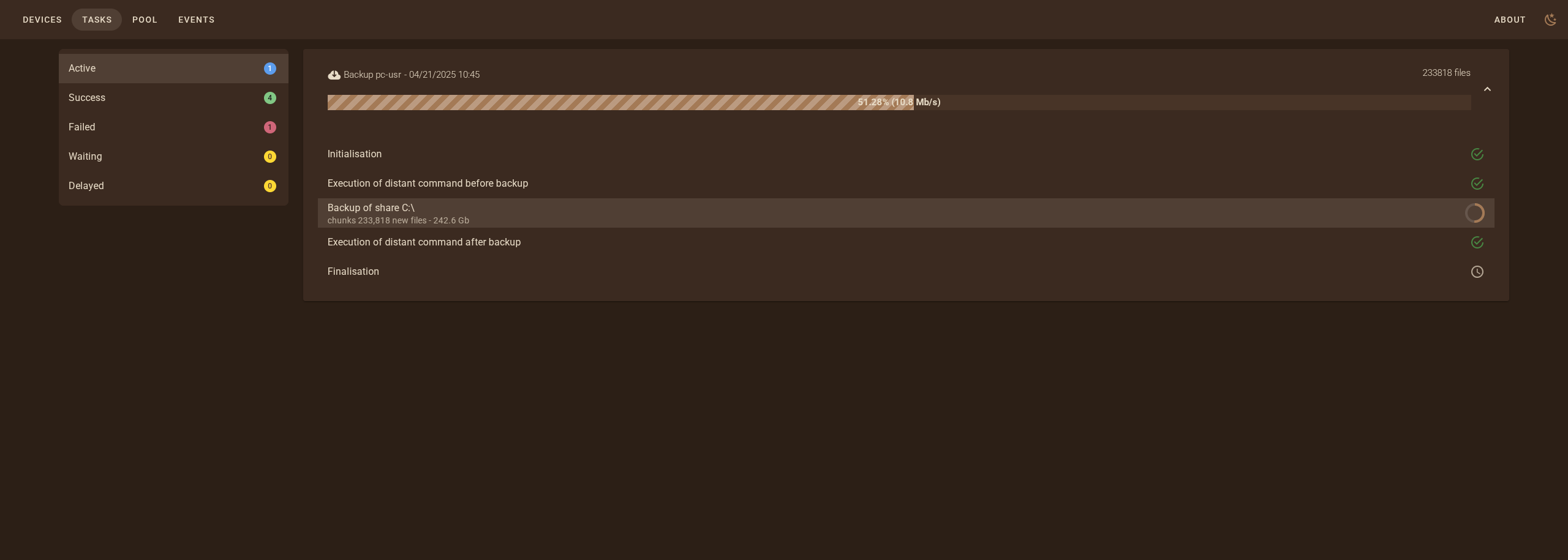 Tasks Dark